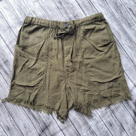 Free People Tomboy Linen Short - Picture 4 of 12